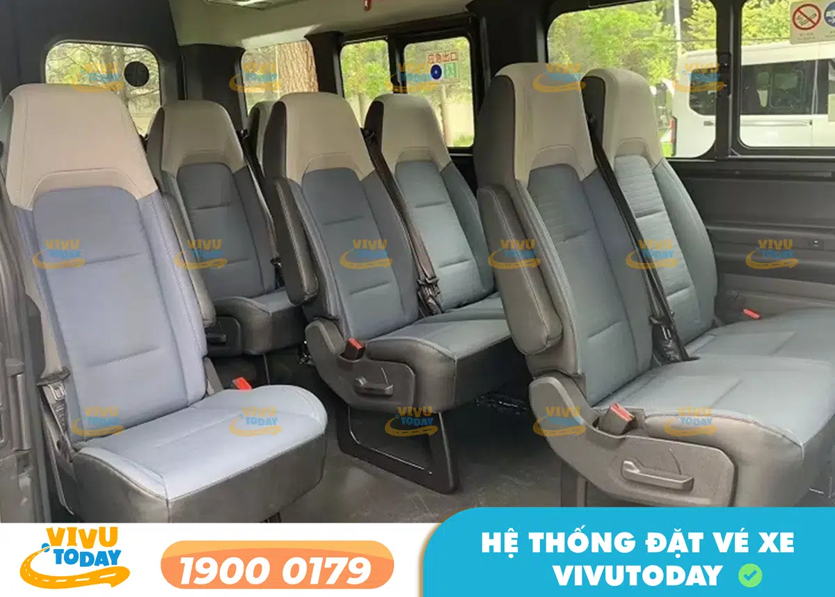 Tiện nghi sang trọng của xe Đồng Nga Uông Bí - Hà Nội