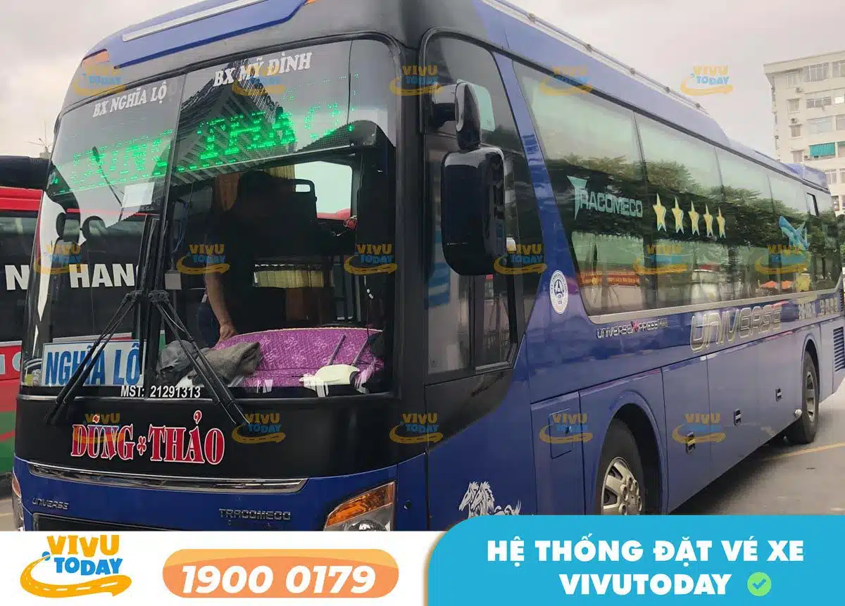 Nhà xe Dũng Thảo Mỹ Đình - Nghĩa Lộ (Yên Bái)