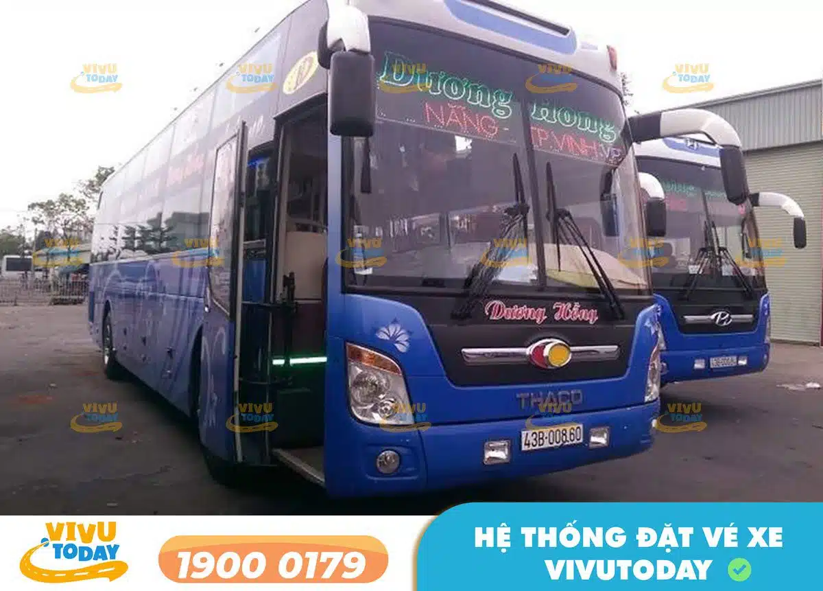 Xe khách Dương Hồng đi Nghệ An từ Đà Nẵng bằng dòng xe Limousine