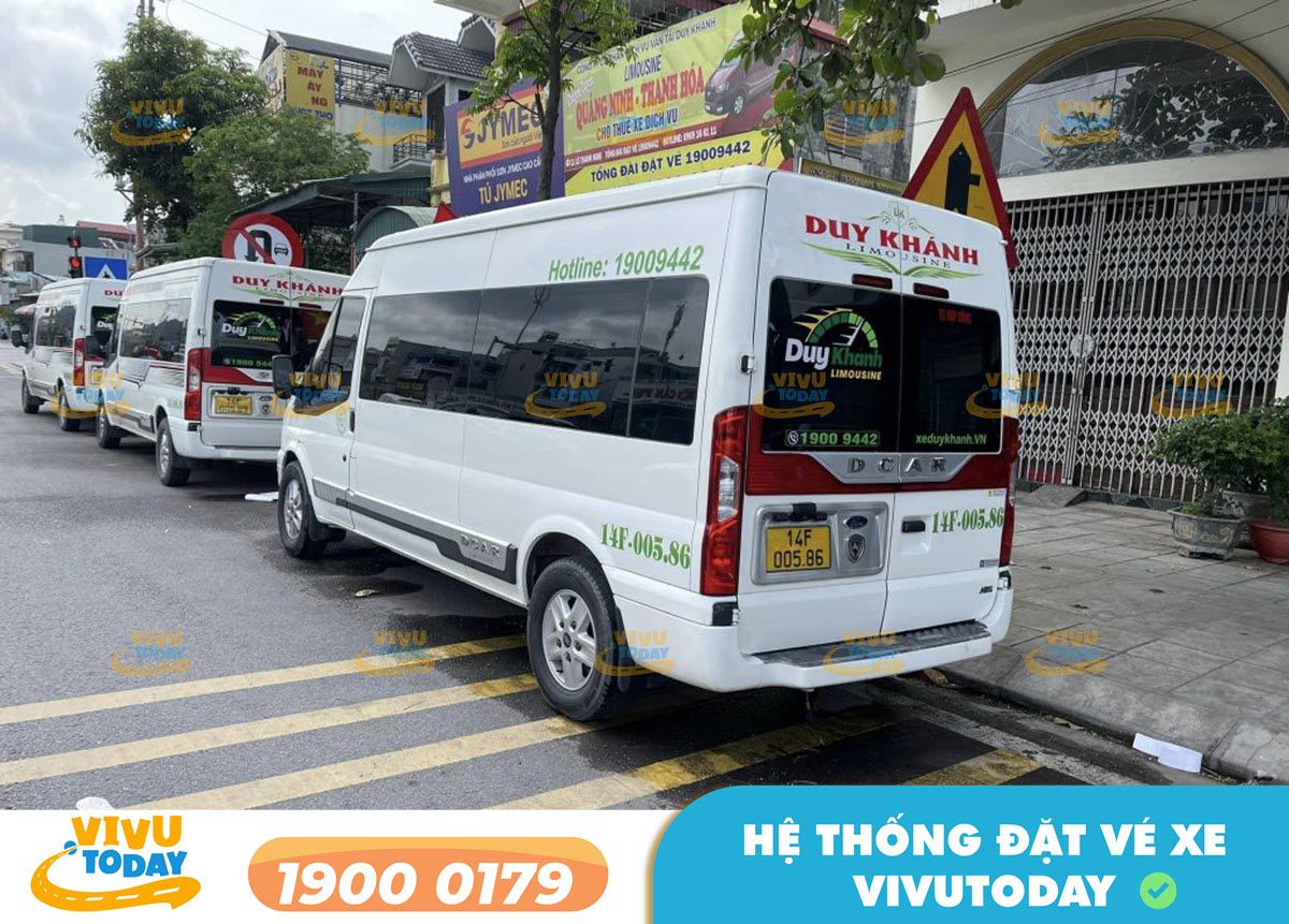 Nhà xe Duy Khánh Limousine từ Thái Bình đi Ninh Bình