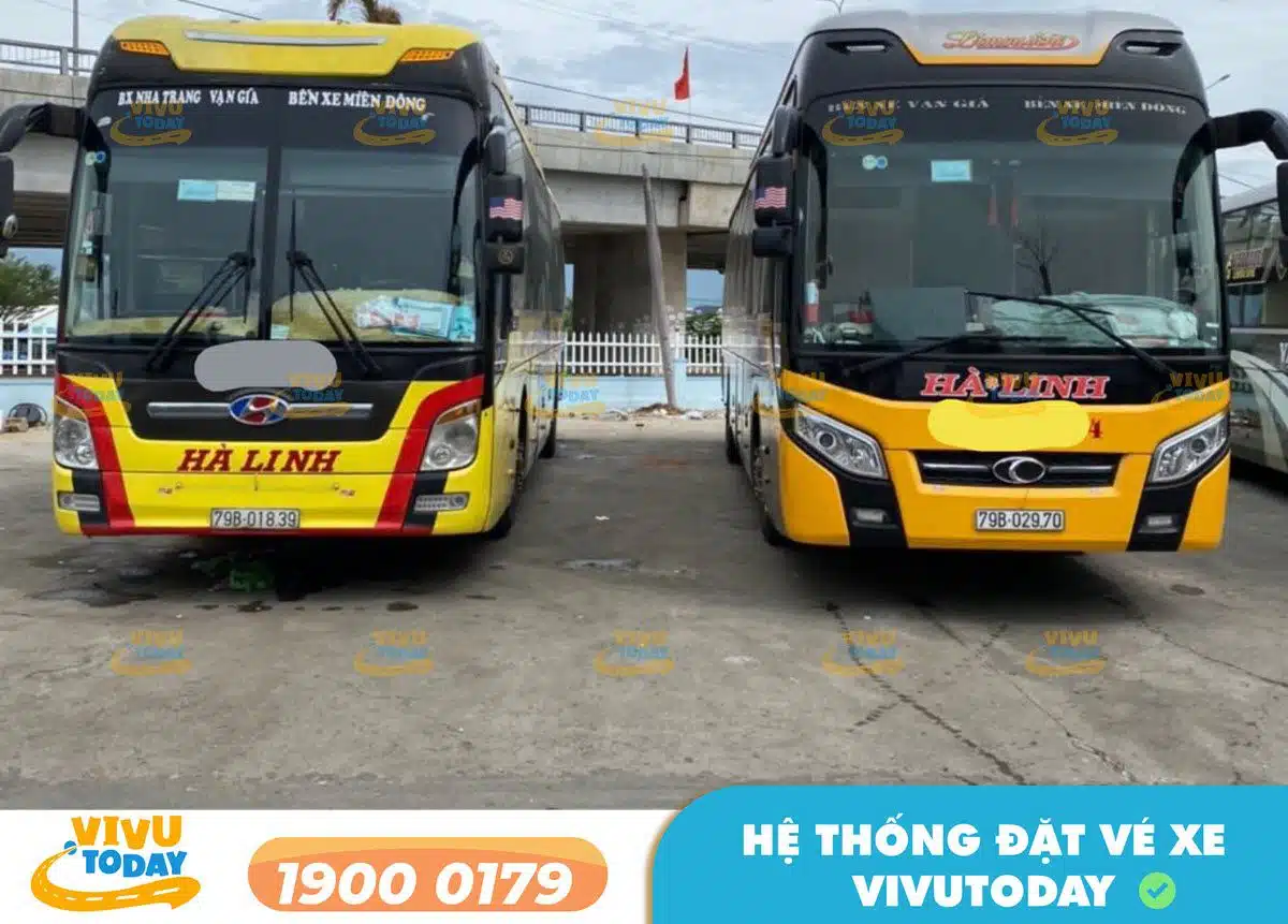Xe khách Hà Linh từ Quy Nhơn - Bình Định đi Cam Ranh - Khánh Hòa