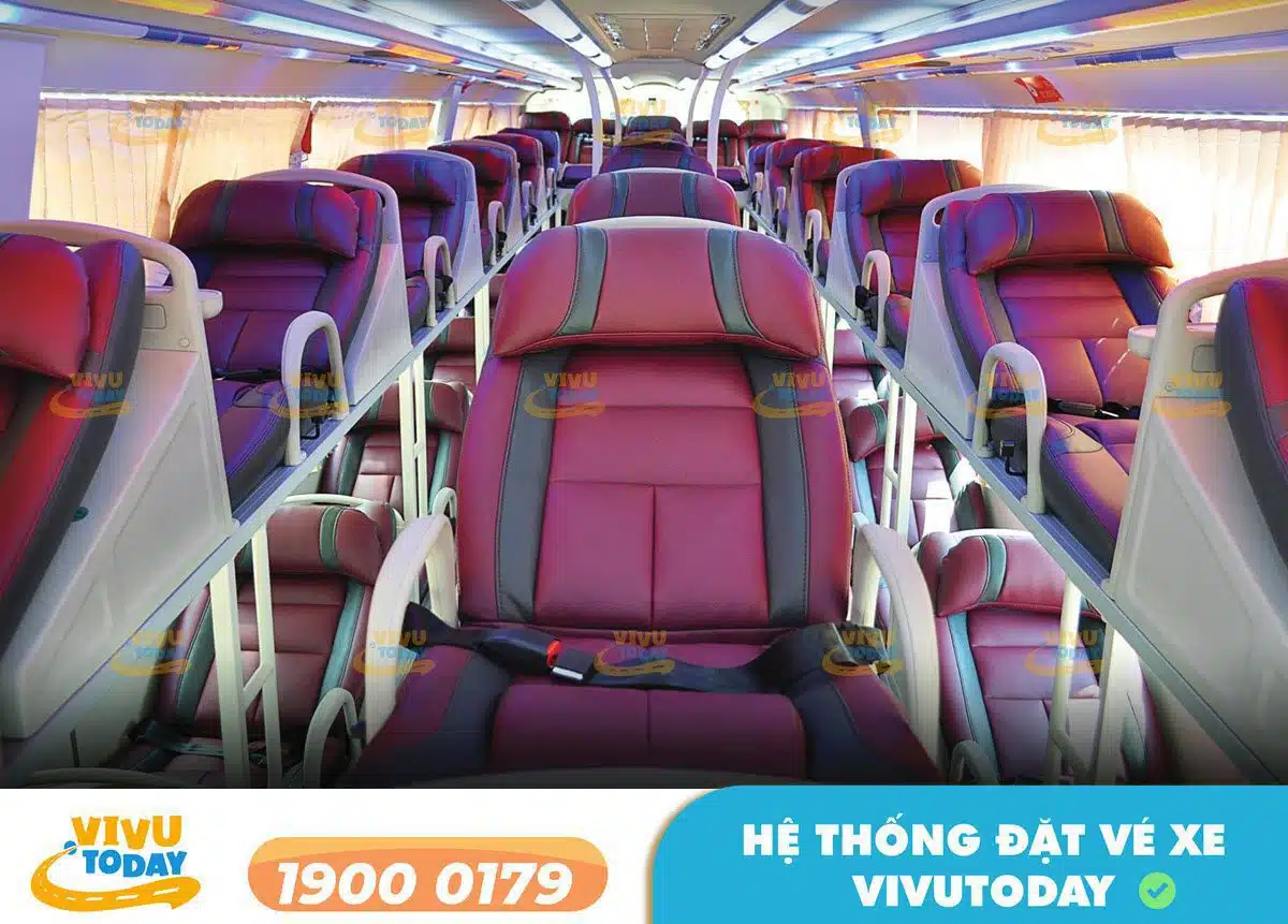 Nội thất xe Hải Hà Đồng Hới - Đà Nẵng