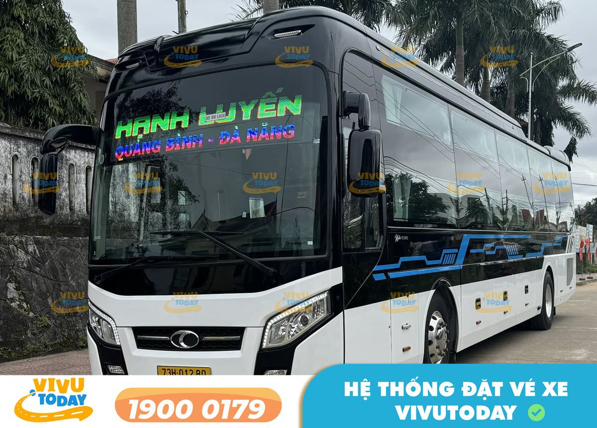 Xe khách Hạnh Luyến đi Quảng Bình từ bến xe Đà Nẵng