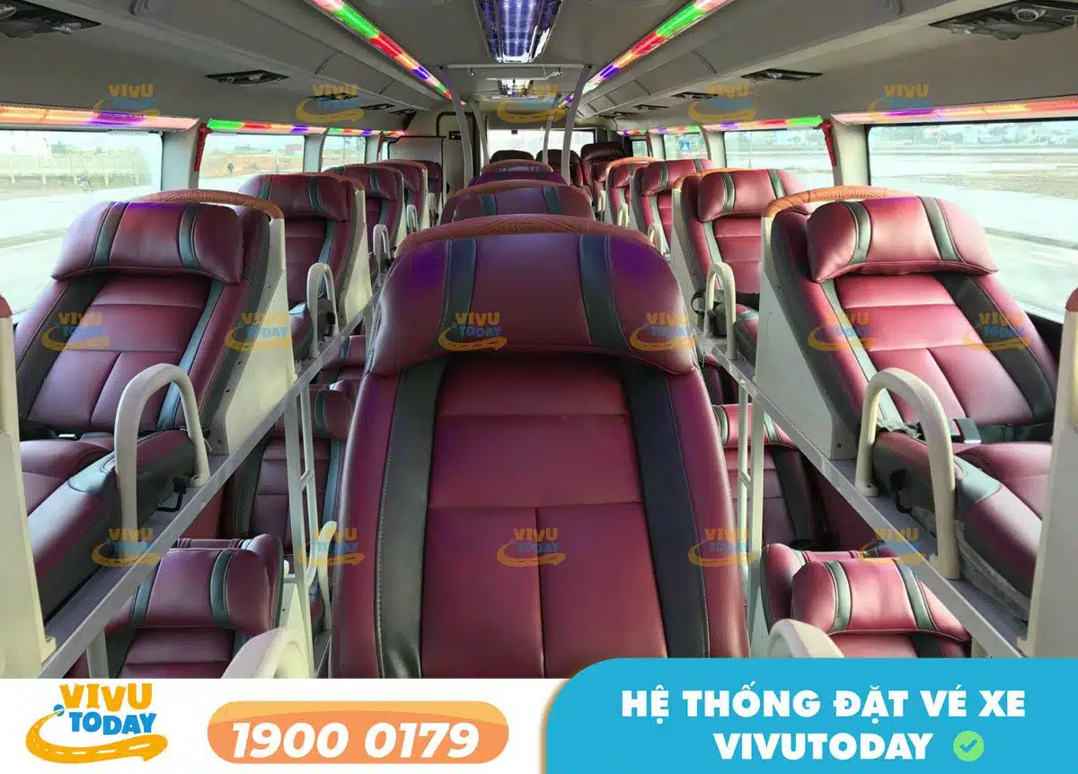 Xe giường nằm của nhà xe Hoàng Hải Quân Bảo Lộc đi Kiên Giang
