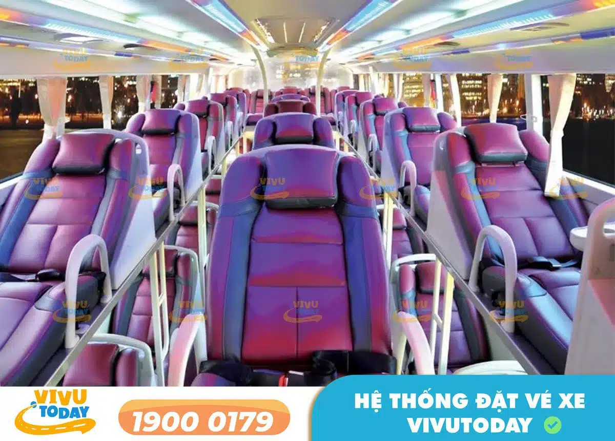 Xe giường nằm của xe Hoàng Phát Đà Nẵng đi Đắk Lắk