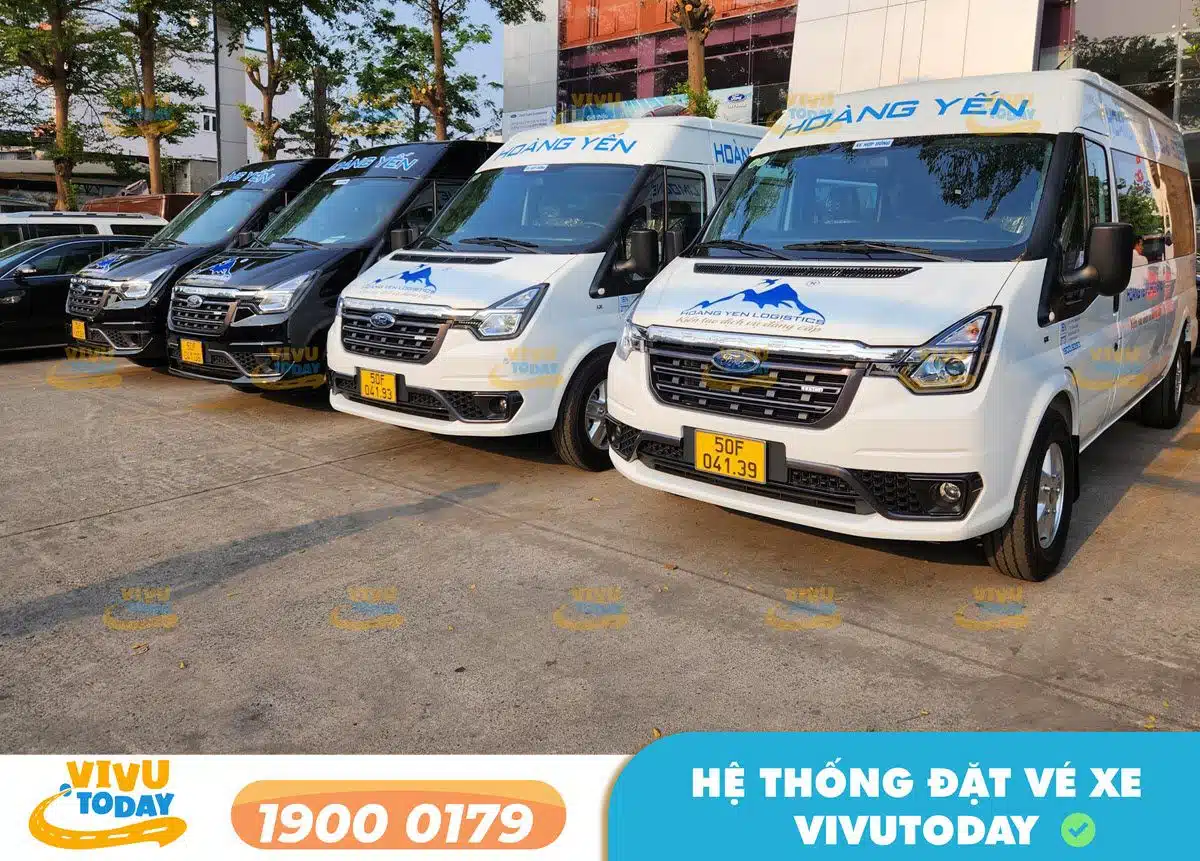 Nhà xe Hoàng Yến Logistics chuyên tuyến xe Bến Cát đi sân bay Tân Sơn Nhất