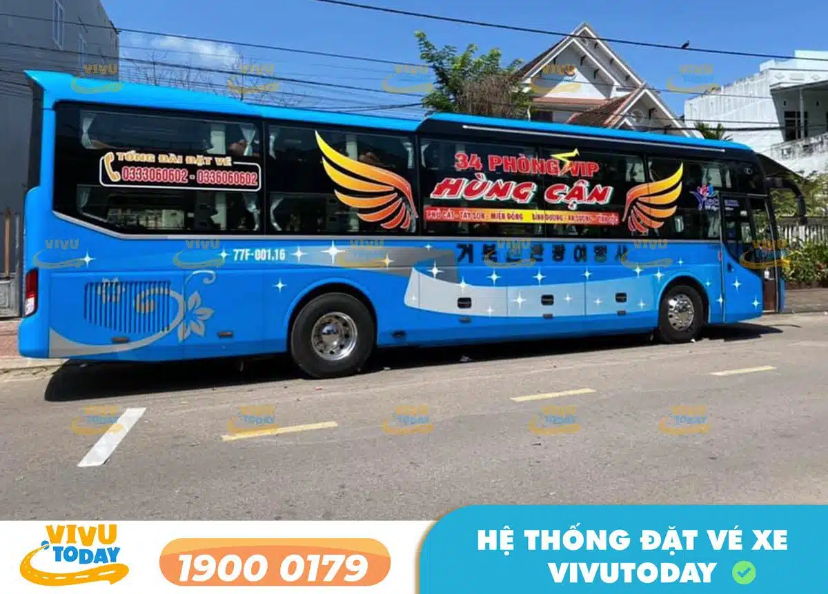 Nhà xe Hùng Cận Bình Định - Sài Gòn