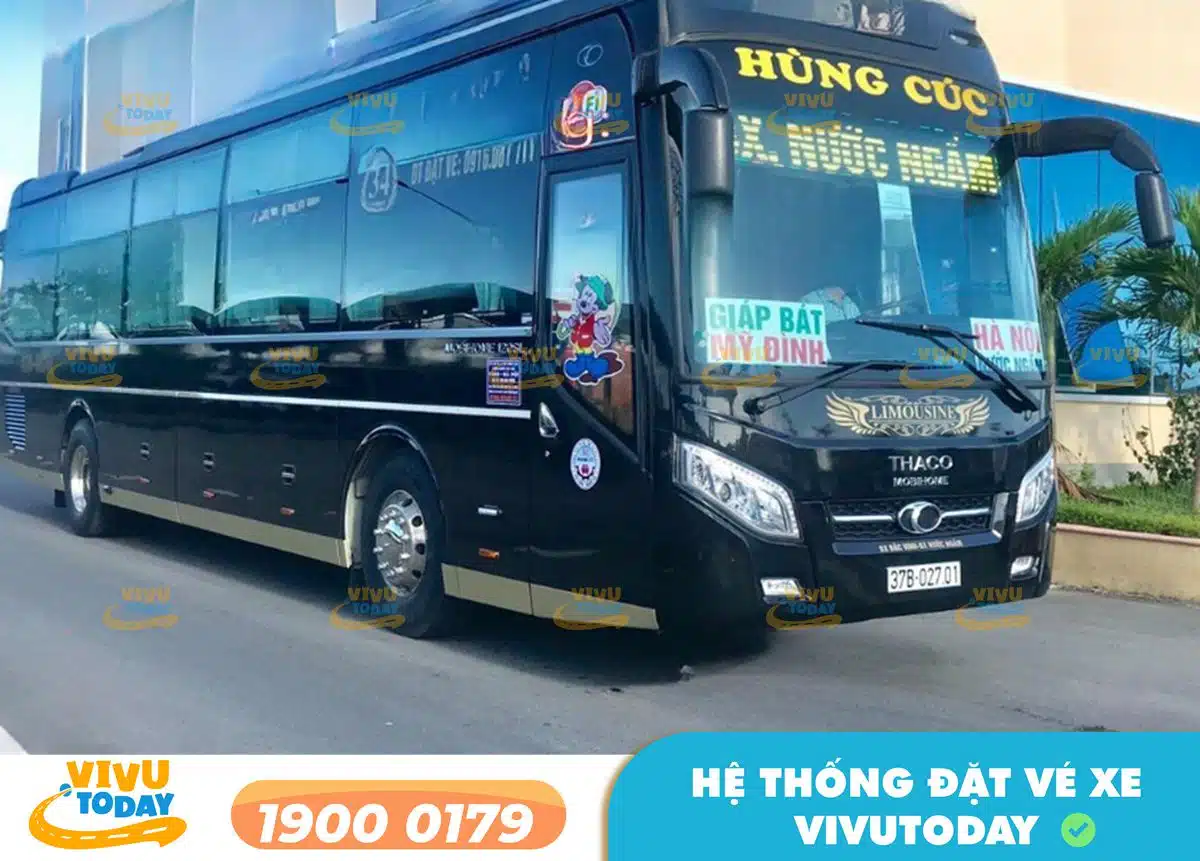 Nhà xe Hùng Cúc chuyên tuyến xe Hà Nội - Nghệ An