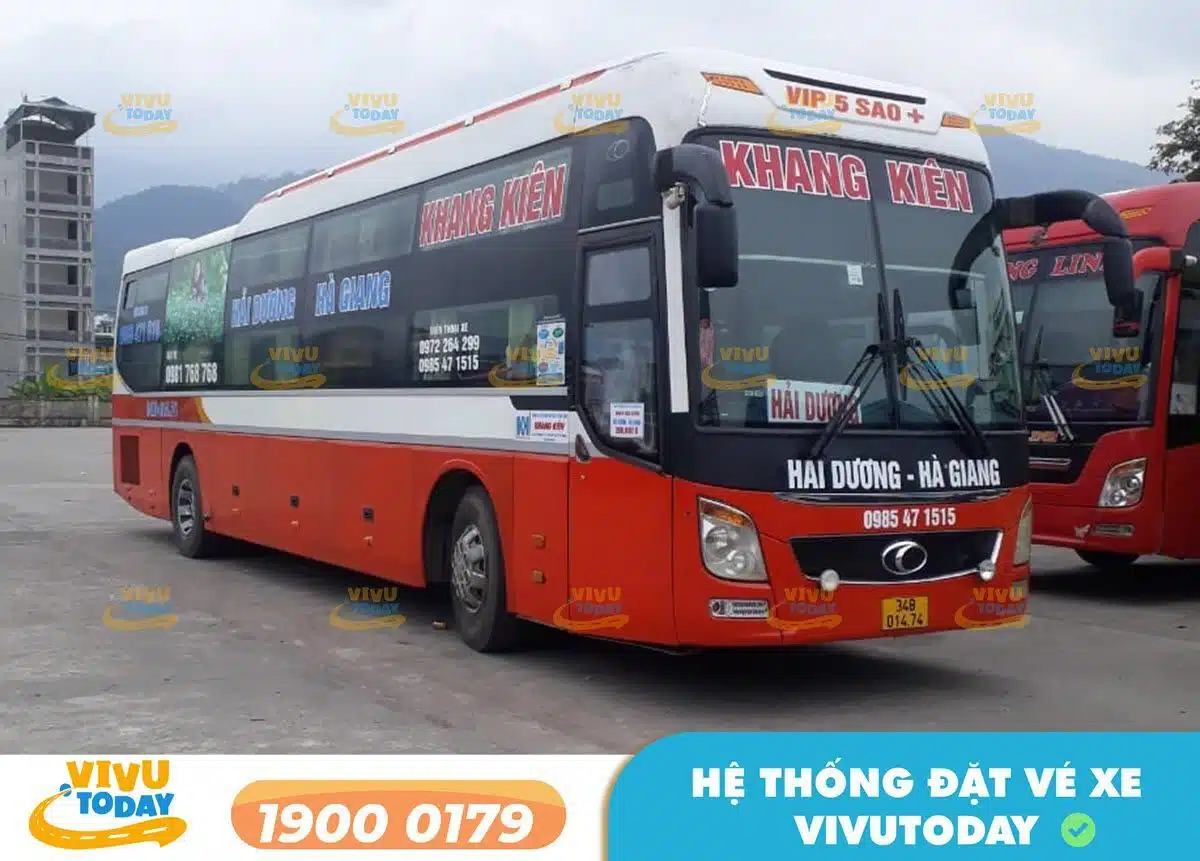 Nhà xe Khang Kiên Hải Dương - Hà Giang