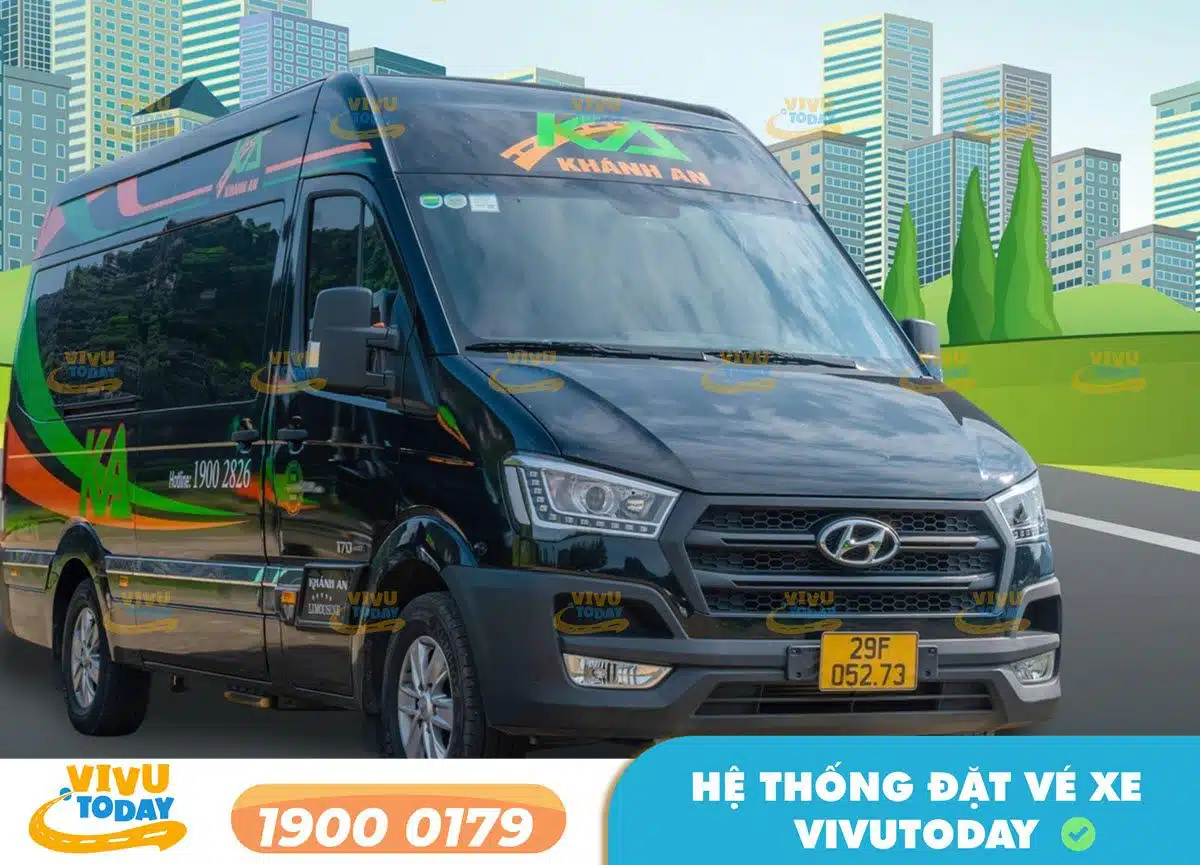 Nhà xe Khánh An Limousine tuyến Hà Nội - Nam Định