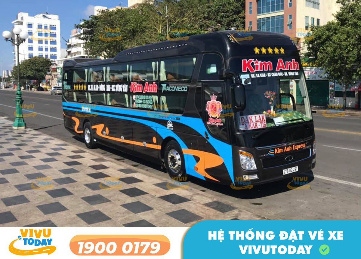 Xe khách Kim Anh đi Đà Nẵng từ Đắk Lắk bằng dòng xe Limousine cao cấp