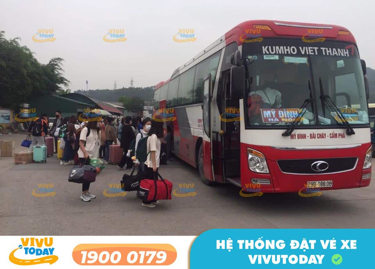 Nhà xe Kumho Việt Thanh tuyến Hà Nội - Bãi Cháy Hạ Long