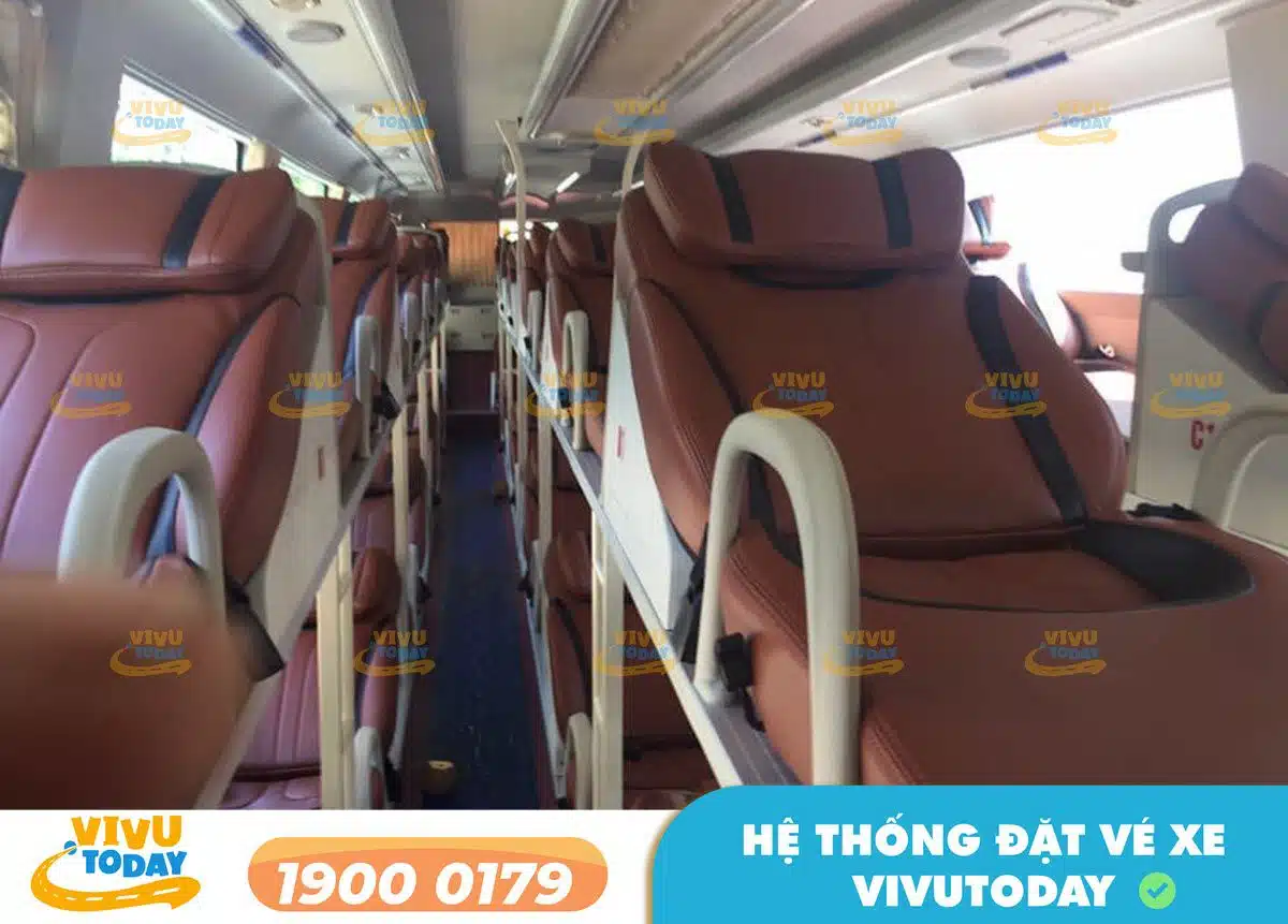 Hình ảnh xe giường nằm 36 chỗ của nhà xe Lán Tuyết