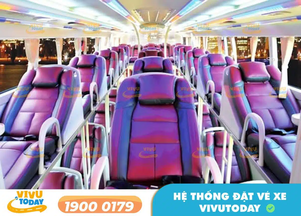 Hình ảnh xe giường nằm 44 chỗ của nhà xe Mai Trang Hải Dương - Yên Bái