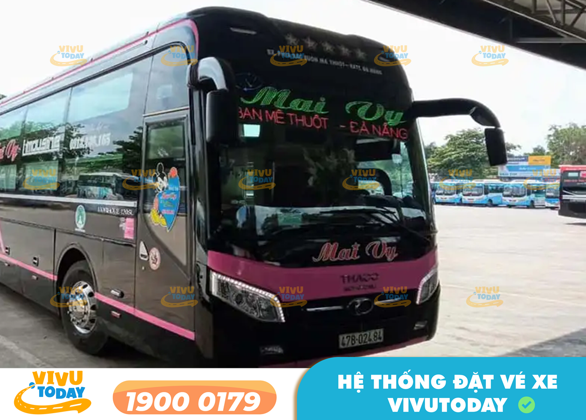 Nhà xe Mai Vy chuyên tuyến xe Limousine từ Đắk Lắk đi Đà Nẵng