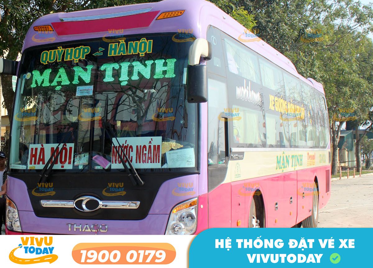 Nhà xe Mận Tịnh từ Nghệ An đi Bắc Giang