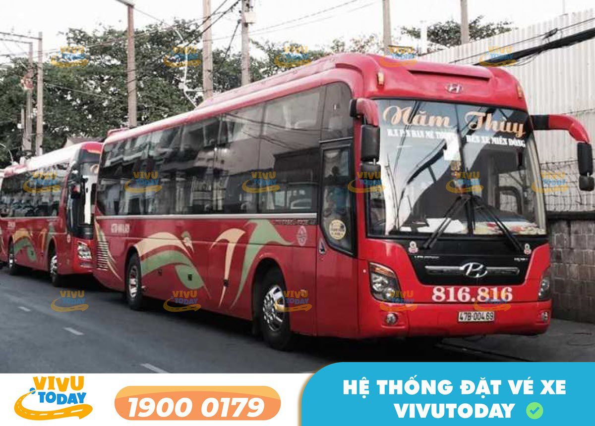 Xe khách Năm Thùy - Một trong những xe khách Bình Dương đi Buôn Ma Thuột - Đắk Lắk uy tín
