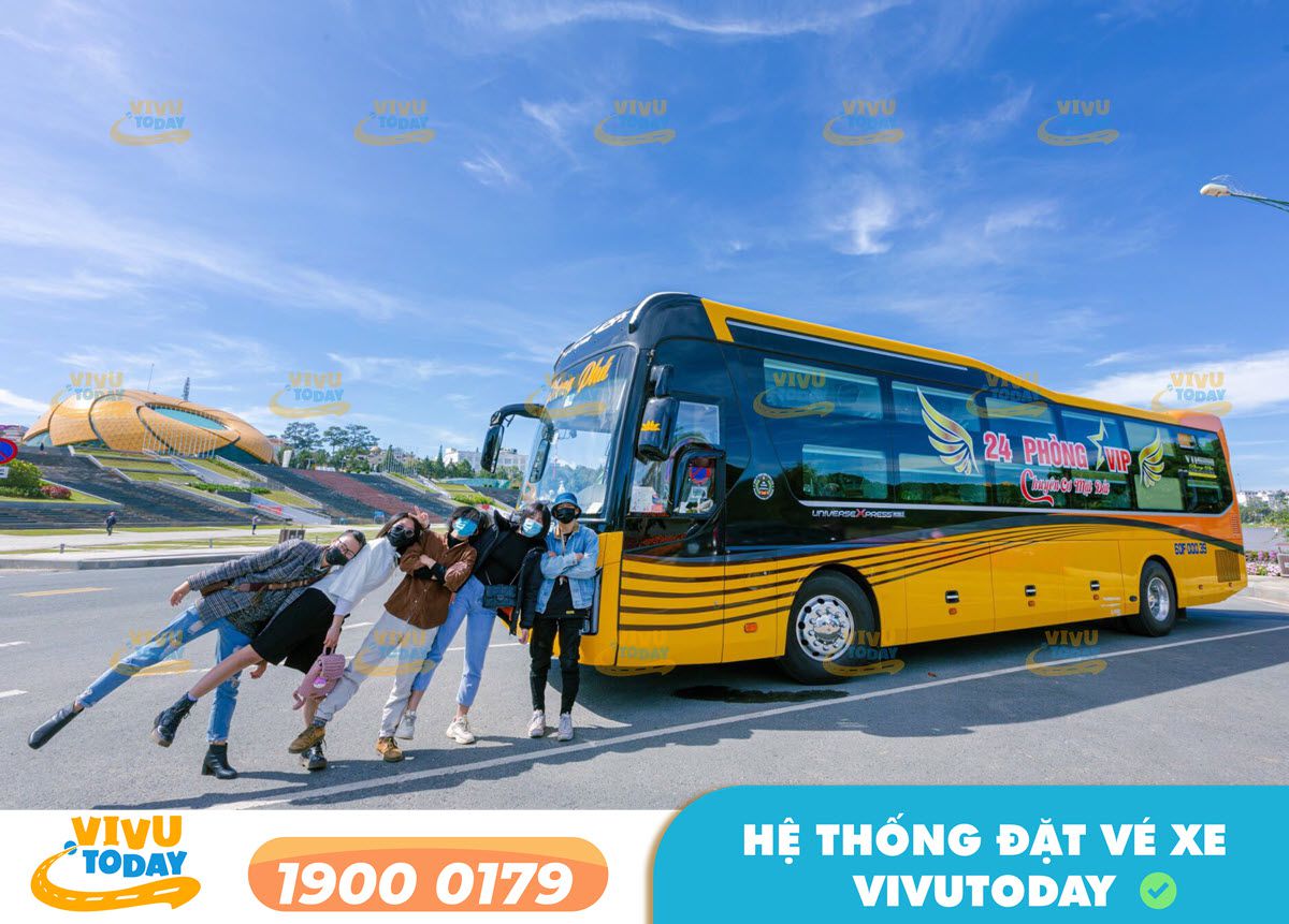 Nhà xe Phong Phú Limousine chuyên tuyến xe Limousine Bình Dương đi Đà Lạt