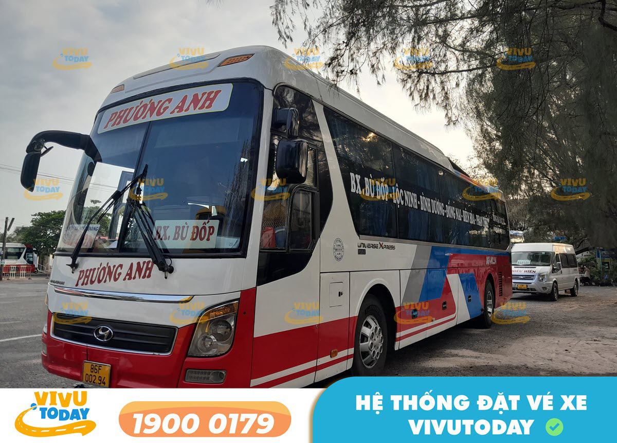 Nhà xe Phương Anh chuyên tuyến xe Lộc Ninh đi Sài Gòn