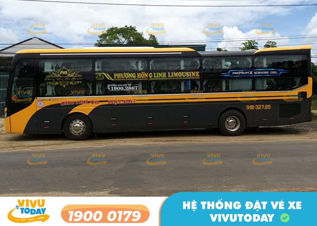 Nhà xe Phương Hồng Linh tuyến bến xe Miền Đông - Bình Phước