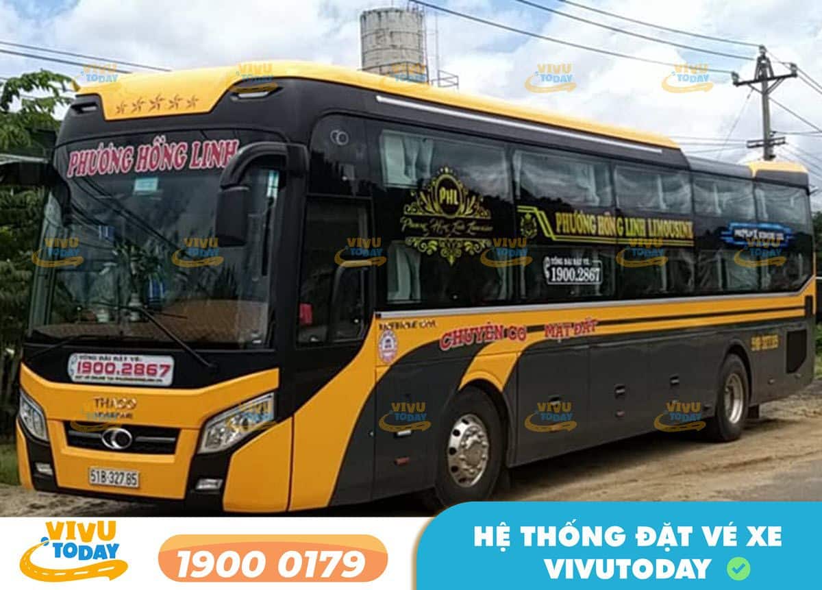 Nhà xe Phương Hồng Linh từ Sài Gòn đi Buôn Hồ - Đắk Lắk bằng dòng xe Limousine đời mới