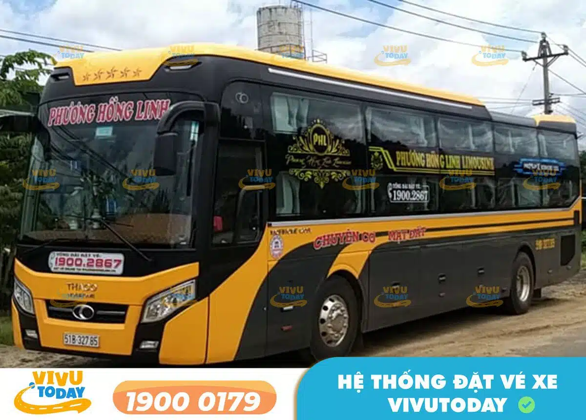 Nhà xe Phương Hồng Linh từ Sài Gòn đi Buôn Hồ - Đắk Lắk bằng dòng xe Limousine đời mới