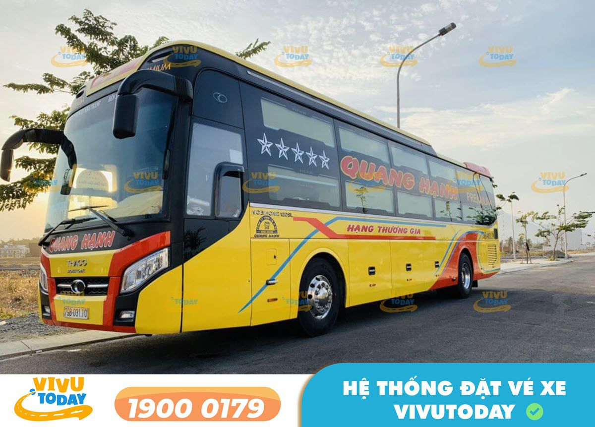Nhà xe Quang Hạnh - Một trong những xe Quy Nhơn - Cam Ranh Khánh Hòa uy tín hiện nay