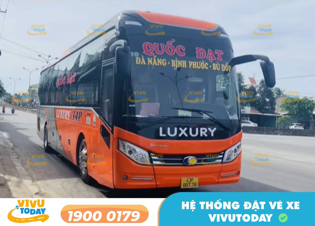 Hãng xe khách Quốc Đạt chuyên tuyến xe Quảng Ngãi - Buôn Ma Thuột