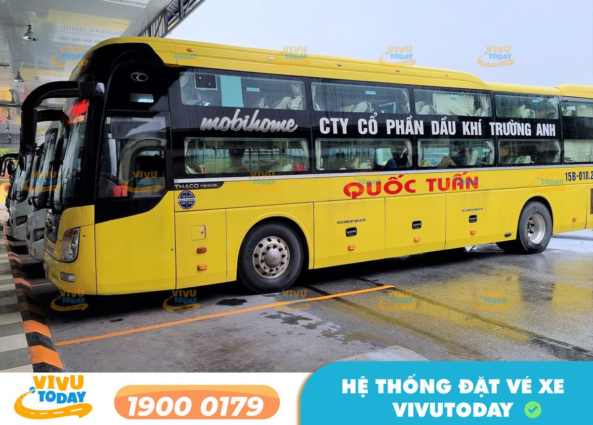 Nhà xe Quốc Tuấn Hà Tĩnh đi Hải Phòng