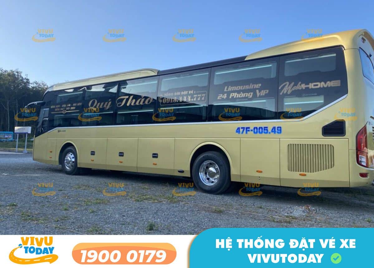 Nhà xe Qúy Thảo tuyến Bình Dương - Buôn Ma Thuột