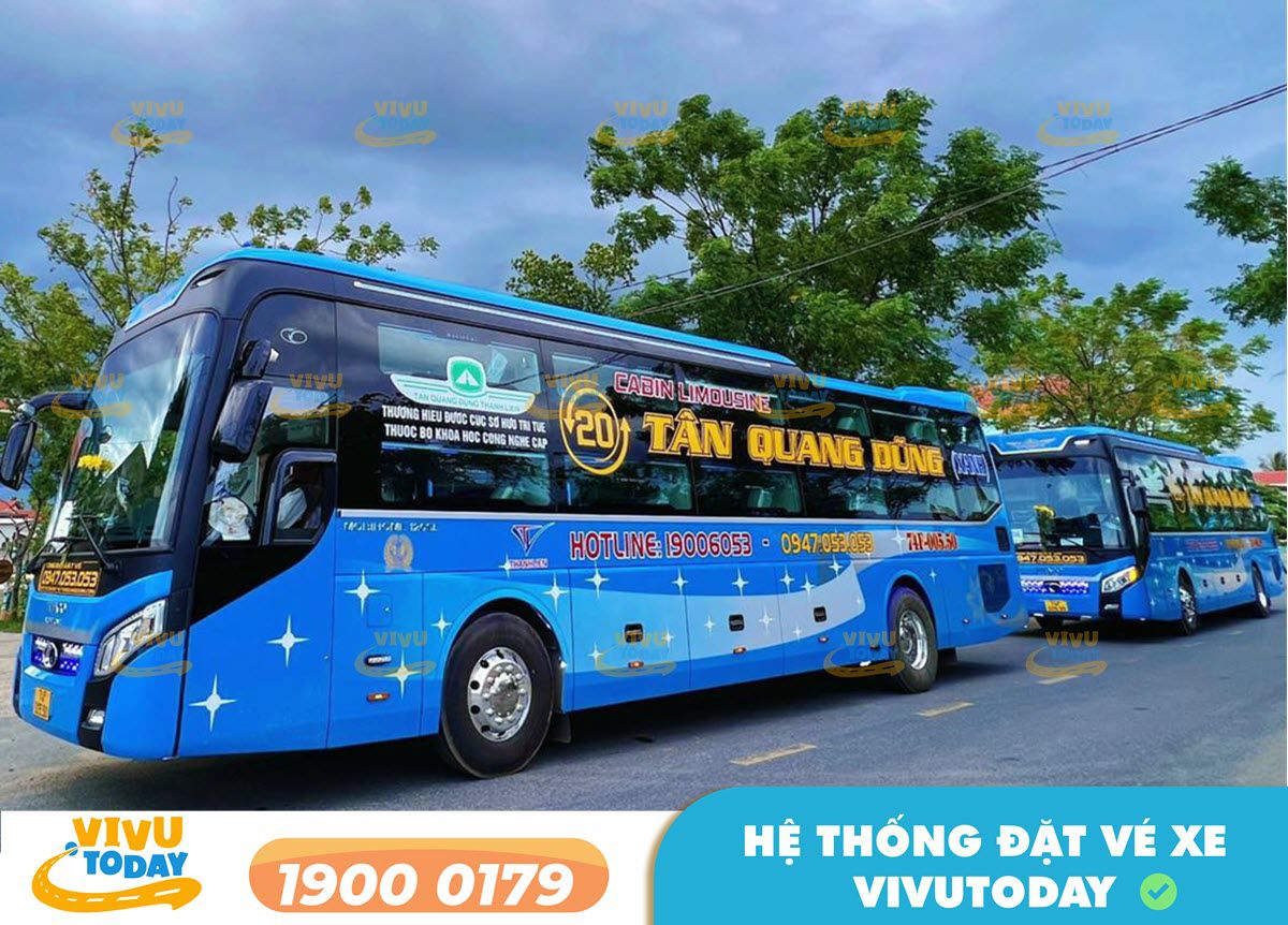 Xe khách Tân Quang Dũng Limousine từ Quy Nhơn đi Huế - Thừa Thiên Huế