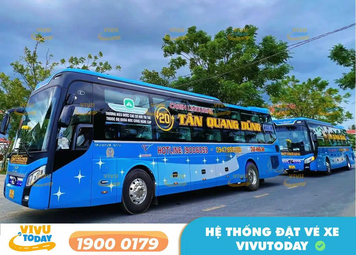 Xe khách Tân Quang Dũng Limousine từ Quy Nhơn đi Huế - Thừa Thiên Huế
