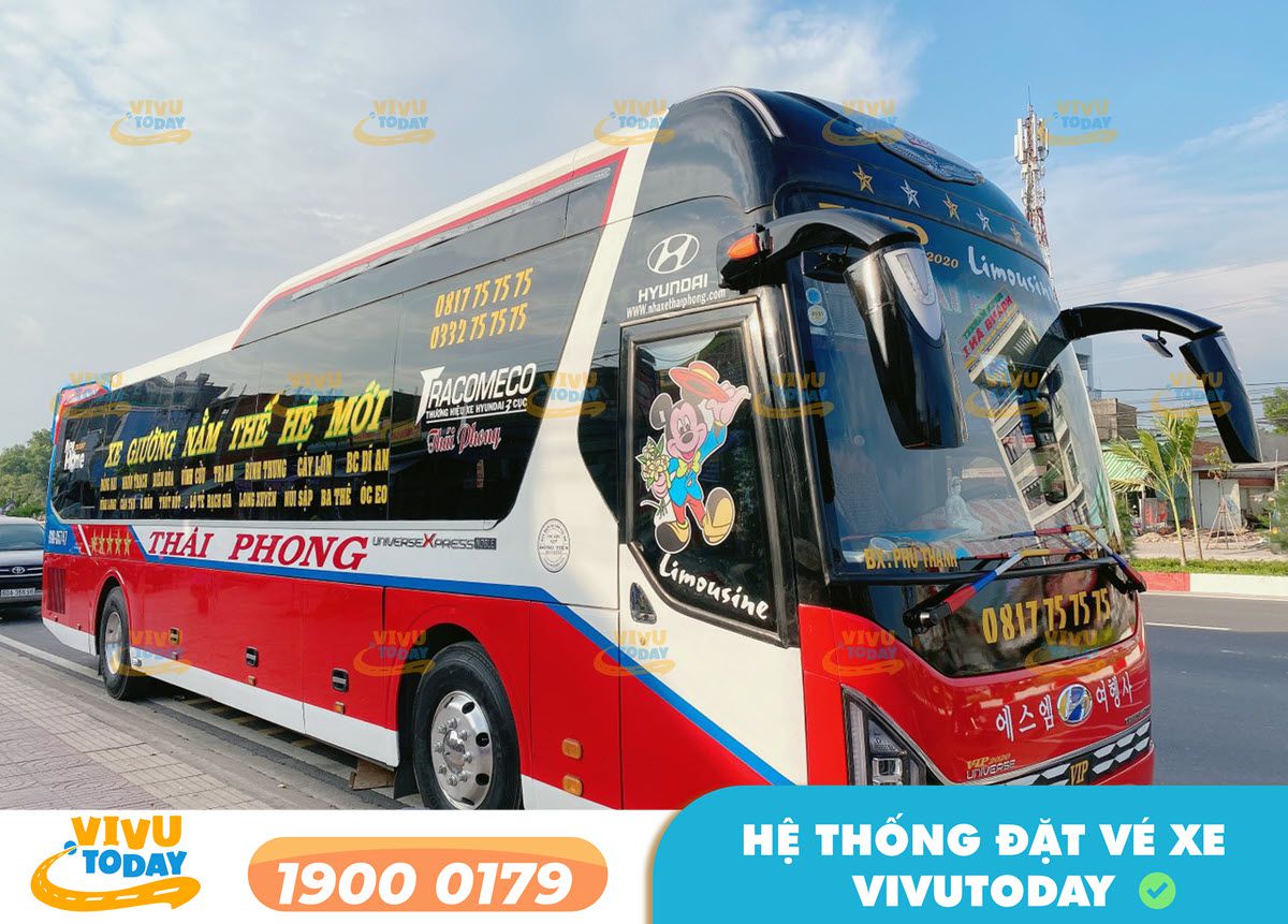 Nhà xe Thái Phong chuyên tuyến xe Kiên Giang đi Đồng Nai