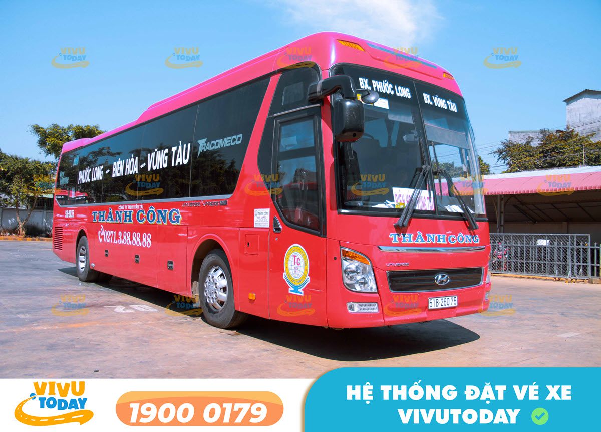 Xe khách Thành Công đi Bình Phước từ bến xe Miền Đông
