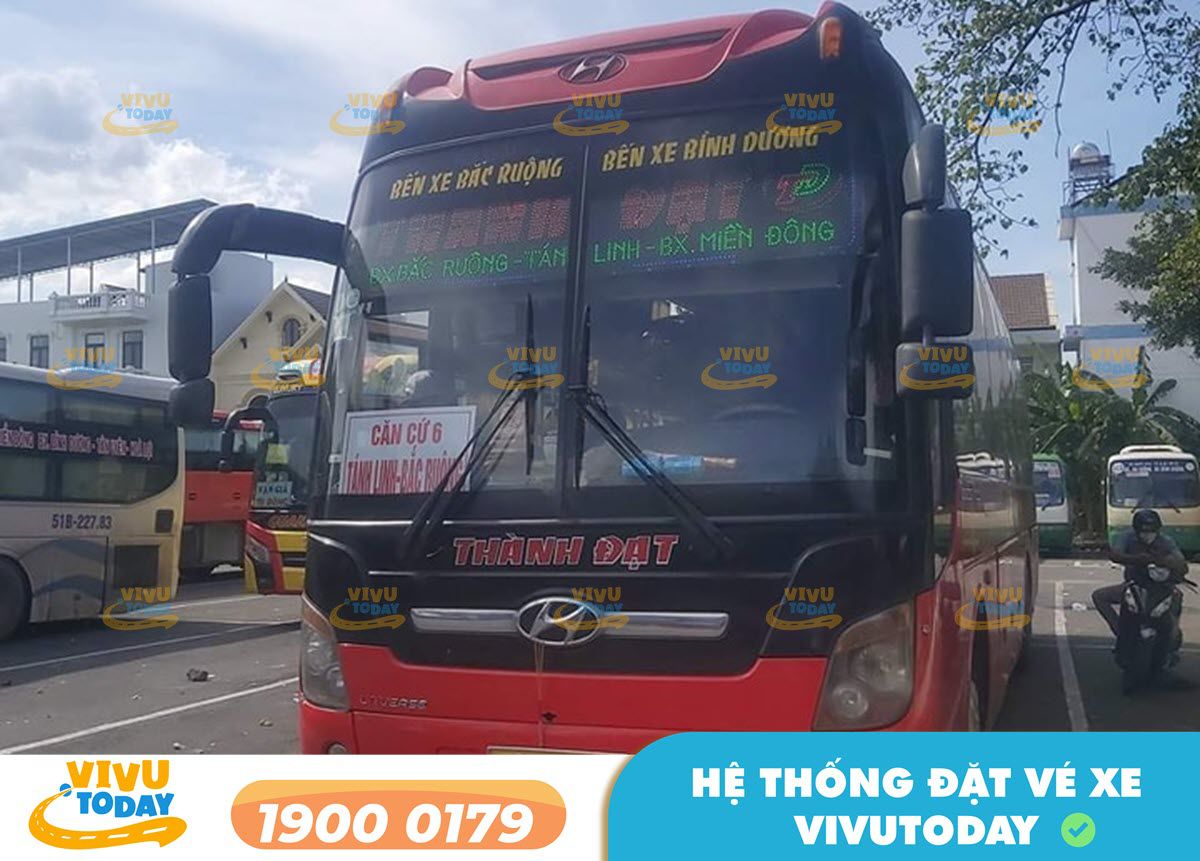 Nhà xe Thành Đạt chuyên tuyến Tánh Linh - Bình Thuận đi Sài Gòn bằng xe giường nằm đời mới