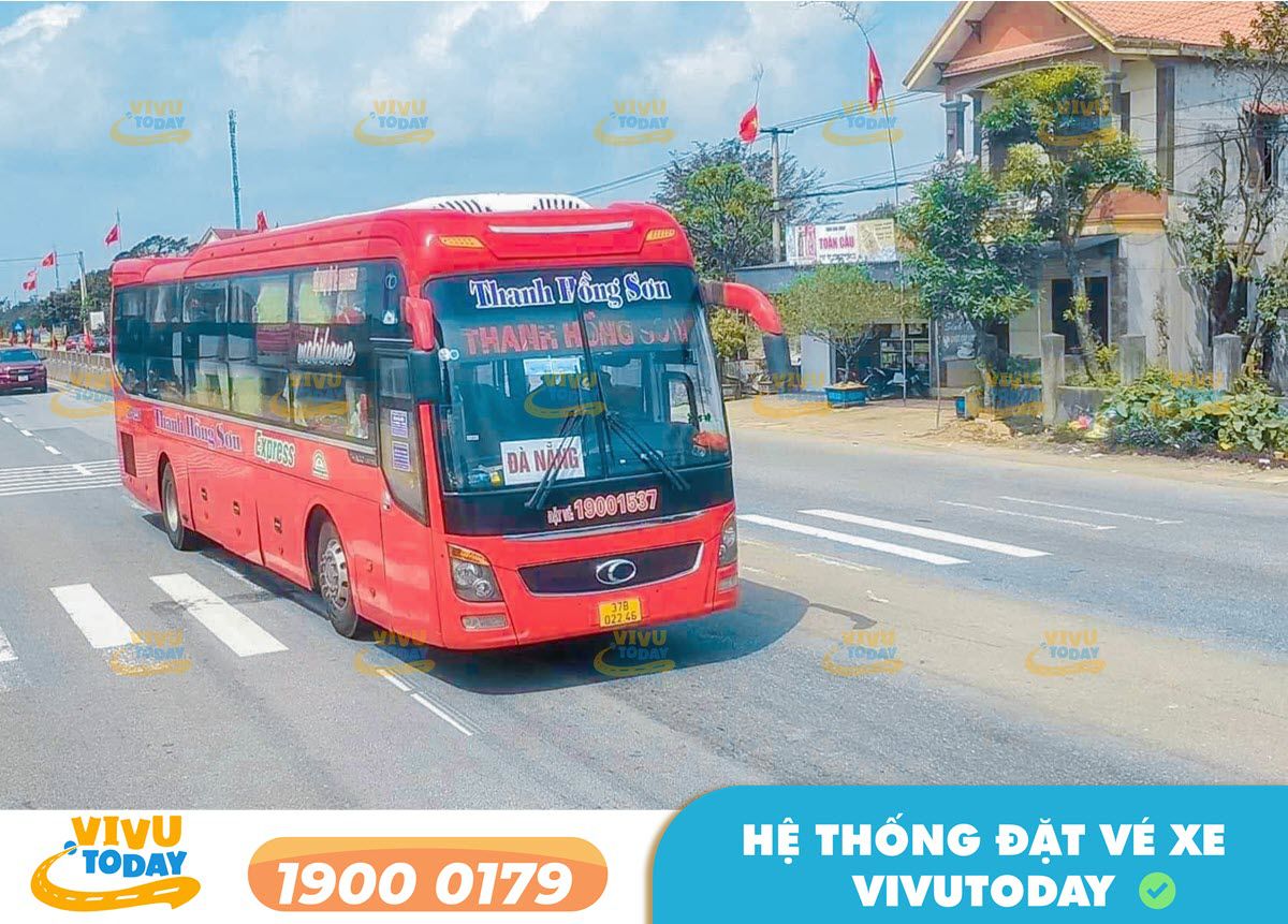 Nhà xe Thanh Hồng Sơn chuyên tuyến xe Limousine Đà Nẵng - Nghệ An