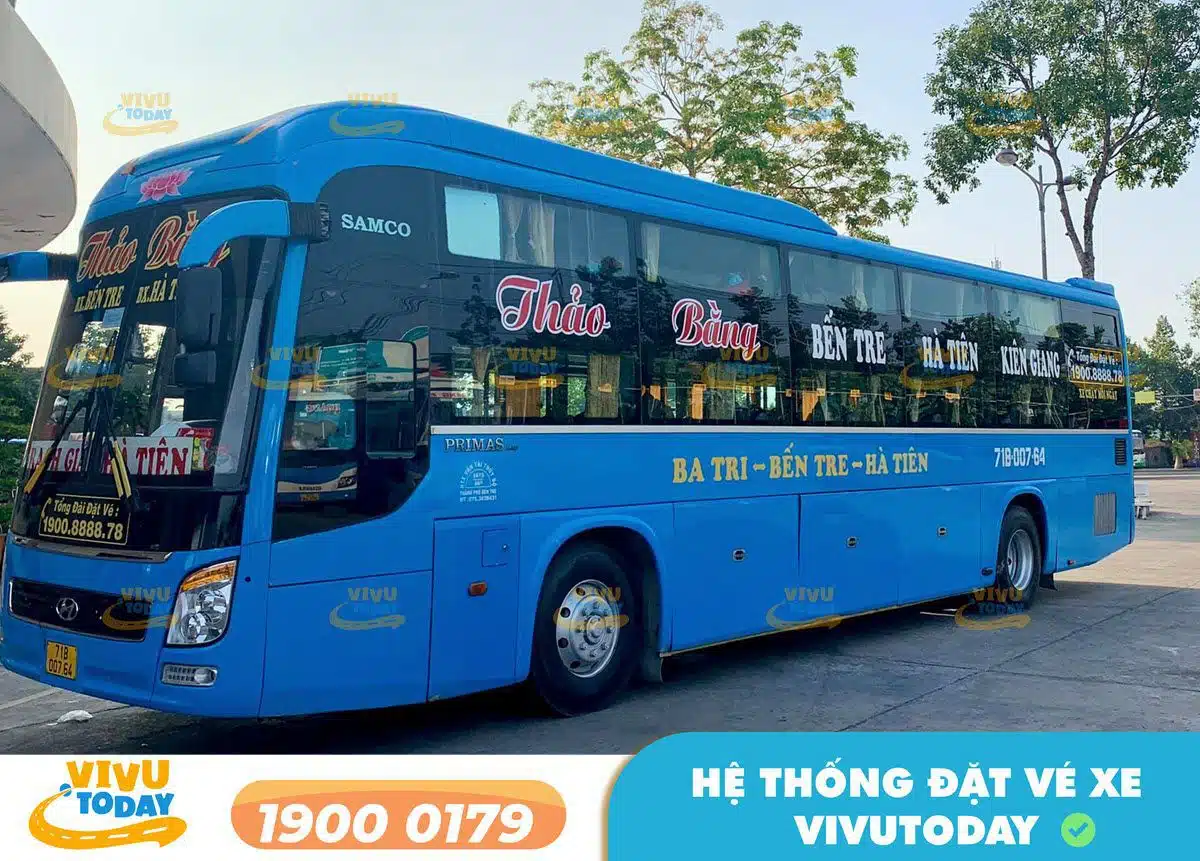 Nhà xe Thảo Bằng Bến Tre đi Kiên Giang