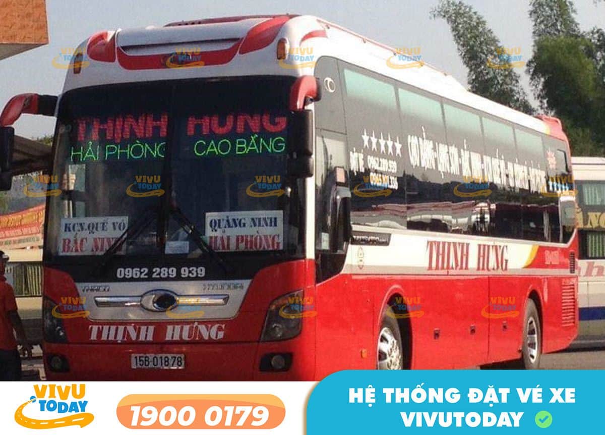 Nhà xe Thịnh Hưng chuyên tuyến xe khách Bắc Giang - Hải Phòng