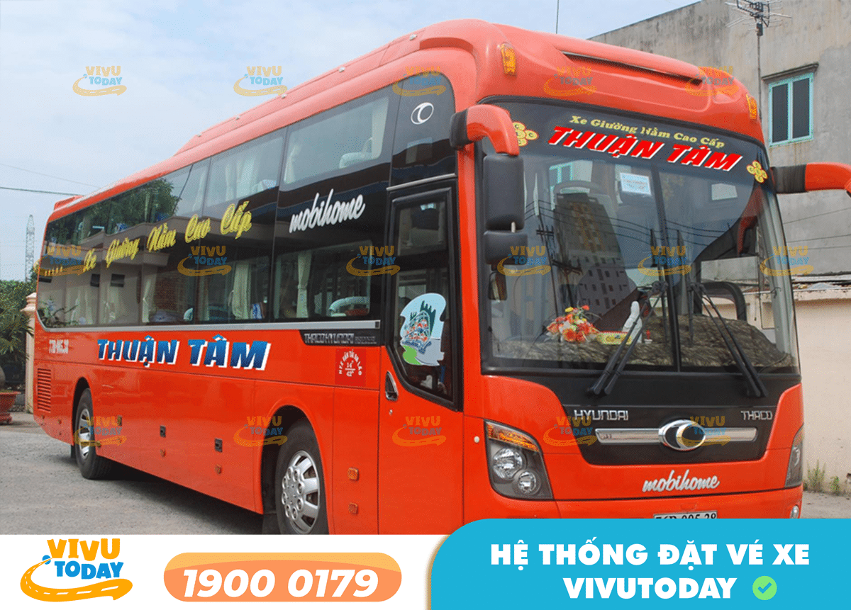 Nhà xe Thuận Tâm từ Quy Nhơn - Bình Định đi Quảng Ngãi