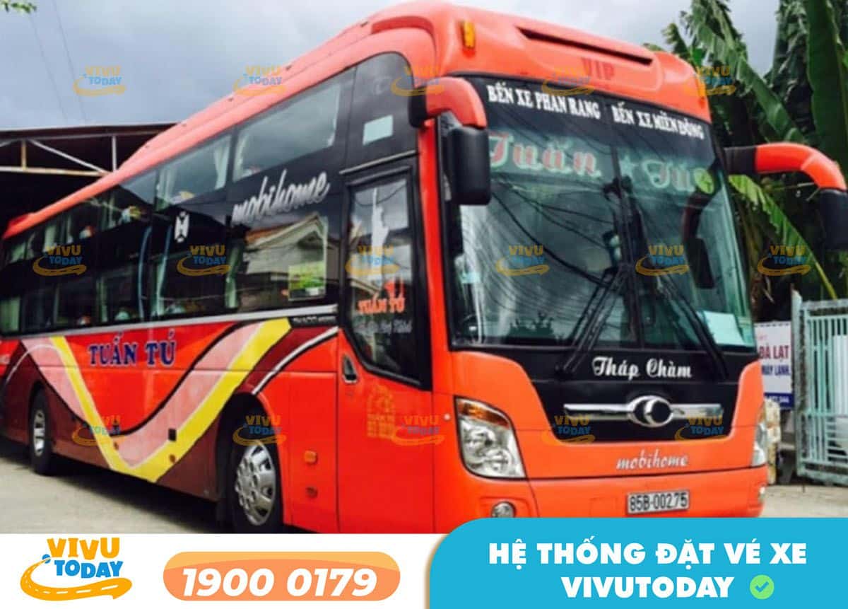 Xe khách Tuấn Tú đi Bình Dương từ Phan Thiết - Bình Thuận