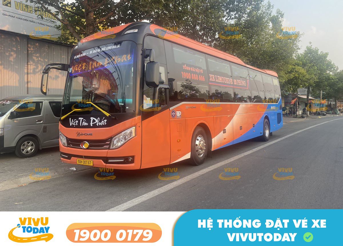 Nhà xe Việt Tân Phát từ Ngọc Hồi - Kon Tum đi Sài Gòn
