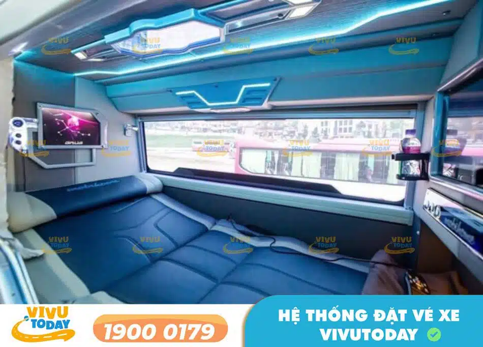 Dòng xe Limousine chất lượng cao của xe Hoa Công tuyến Sài Gòn - Bình Định