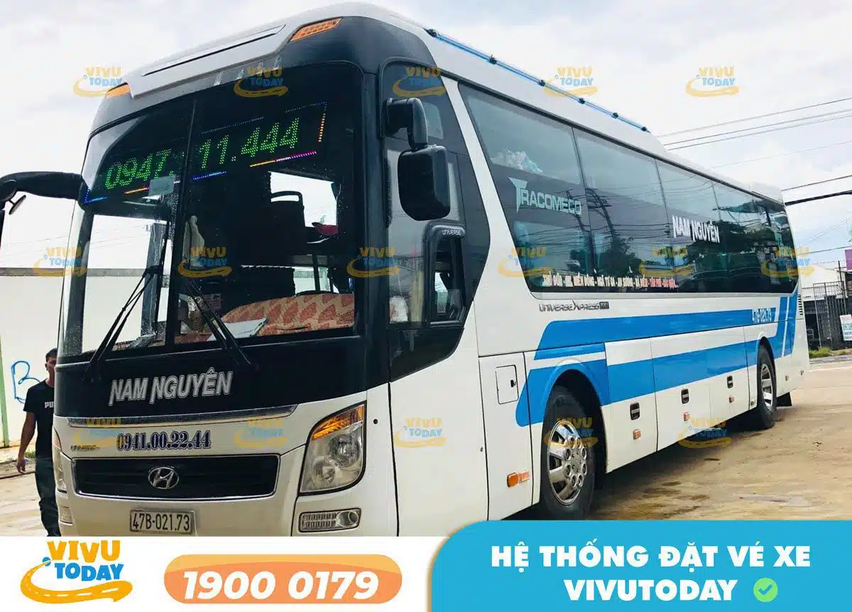 Nhà xe Nam Nguyên tuyến Sài Gòn - Đắk Lắk