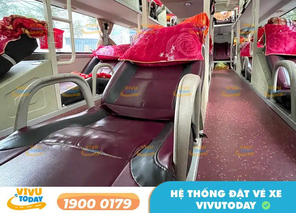 Xe giường nằm 40 chỗ của nhà xe Quang Minh Đà Nẵng
