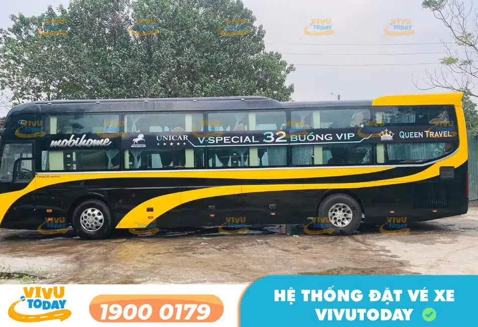 Nhà xe Queen Cafe tuyến Nha Trang Khánh Hòa đi Đà Lạt Lâm Đồng