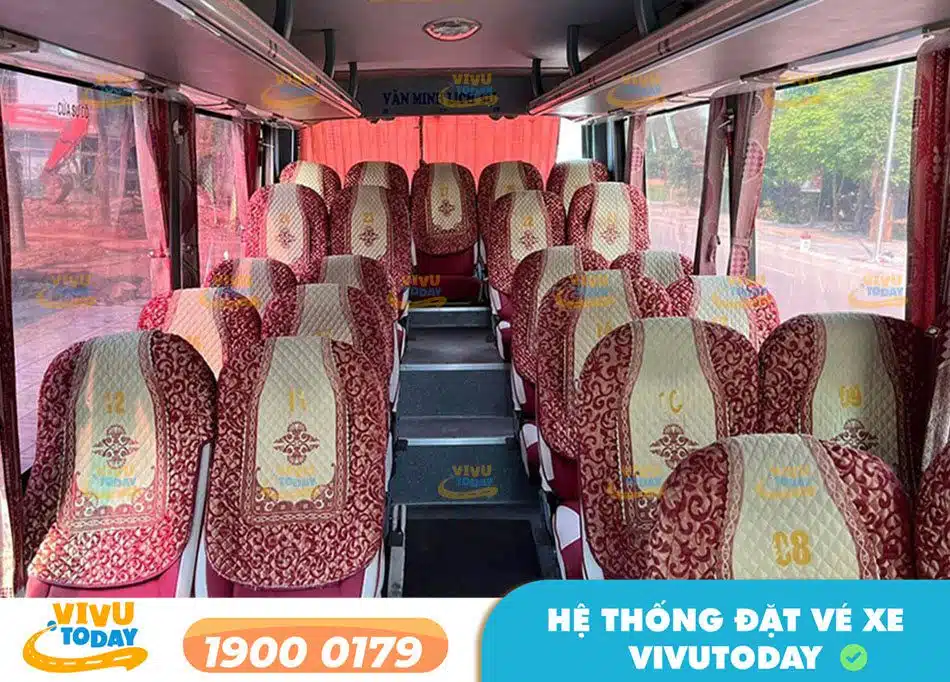 Xe ghế ngồi 30 chỗ của xe Tam Quang Ý Yên - Nam Định