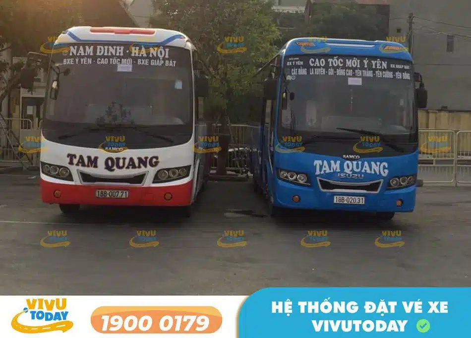 Nhà xe Tam Quang Nam Định đi Hà Nội