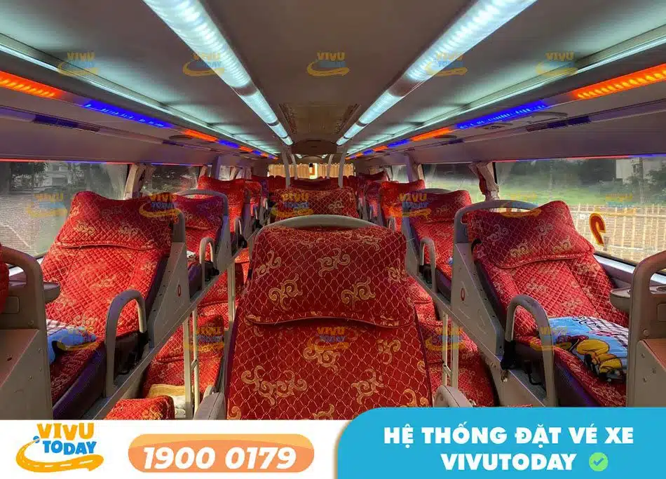 Xe giường nằm đời mới của nhà xe Tân Minh Hà - Nghi Xuân