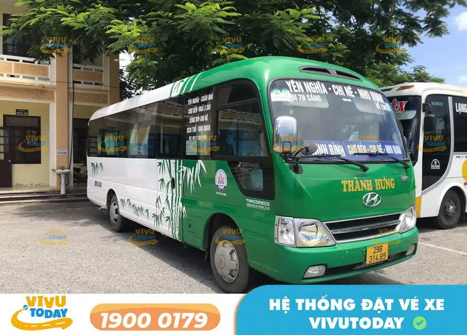 Nhà xe Thành Hưng Hà Nội đi Ninh Bình