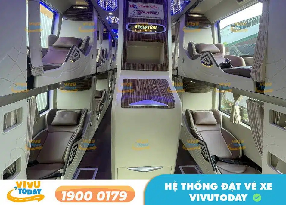 Xe giường nằm Limousine 24 phòng của nhà xe Thanh Nhã
